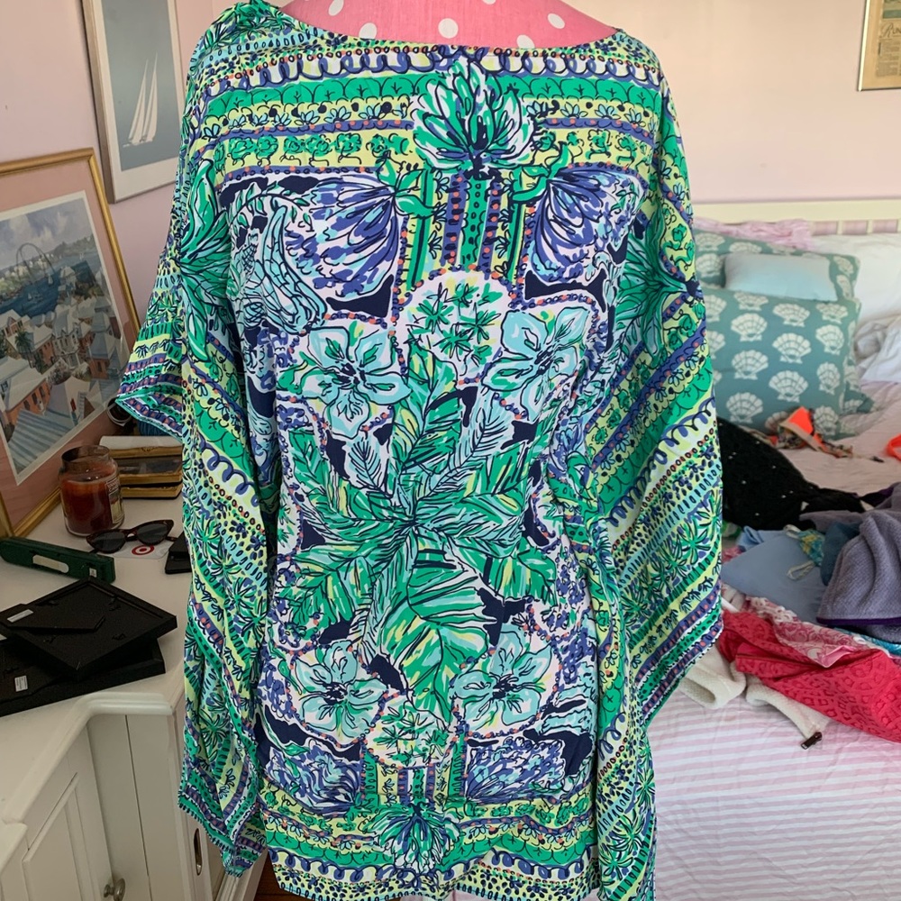 Lilly Pulitzer satin dress
